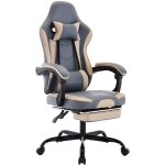 Faute Gaming Ergonomique Autrucker Avec Repose-pieds Et Réglage De La Hauteur