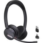 Casque Yealink BH70 sans fil Bluetooth USB-C pour bureau, micro noir