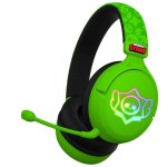Casque Gaming Subsonic Brawl Stars Skull filaire 40 mm LED RGB Vert Noir