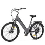 Vélo électrique urbain pas bas Touroll J2 ST 250W 45Nm 100km 7v Shimano gris