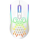 Ratón Proove Gaming wireless 4800 DPI Bianco RGB illuminazione