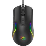 Maus Proove Assembler Gaming RGB USB Kabel 12400 DPI Schwarz