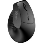 Maus C-Tech VEM-15 kabellos Bluetooth 1600 DPI schwarz ergonomisch 6 Tasten
