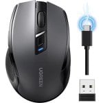 Ratón Ugreen MU006S Bluetooth 5.4 4000 DPI Negro 6 botones inalámbrico