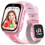 RAYOFI R5 Plus GPS 4G 1,72'' Preto Tamanho Único Resistente IPX7 SOS