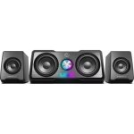 Altavoces Rebeltec Multimedia 2.1 USB 22W avec subwoofer puissant et LED RGB