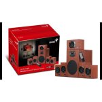 Altavoces Genius PC 100W avec télécommande et finition bois