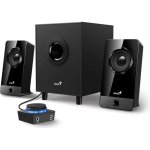 Altoparlanti Genius 2.1 con connessione jack 3,5 mm e potenza 10 W