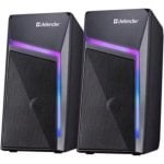 Lautsprecher Defender PC USB und 3,5 mm Klinke 6 W Leistung schwarz