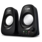 Haut-parleurs Sven PC USB 6W noirs avec contrôle du volume