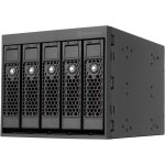 Adaptateur Hot-Swap Silverstone SST-FS305B-E pour 5 disques 3,5" SAS/SATA sécurisé