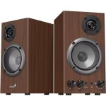 Altavoces Genius PC con conexión 3,5 mm y potencia de 16 W en madera