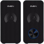 Haut-parleurs Sven PC 2.0 USB 6W avec jack 3,5 mm design compact