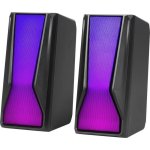 Colunas Marvo PC Bluetooth 2.0 6W potência design compacto preto