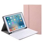 Royal Bailey Rk129b Funda Con Bluetooth Teclado Para Ipad Pro 12.9(2015/2017) Rosa