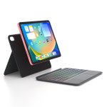 Royal Bailey P109 Funda Con Bluetooth Teclado Para Ipad 10th(2022)10.9 Negro
