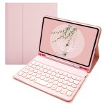 Royal Bailey Ty-x210 Funda Con Bluetooth Teclado Para Samsung Funda Con Bluetooth Teclado Para Galaxy Tab A9+ 11" X210 Rosa
