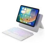Royal Bailey P109 Funda Con Bluetooth Teclado Para Ipad 10th(2022)10.9 Blanco