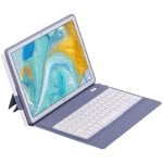 Royal Bailey T1083 Funda Con Bluetooth Teclado Para Huawei Mediapad M6 10.8/matepad 10.8 Morado