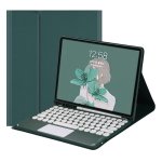 Royal Bailey Ty129c Funda Con Bluetooth Teclado Para Ipad Air 13(2024)/ipad Pro 12.9(2022/2021/2020/2018) Verde