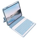 Royal Bailey Sx12 Funda Con Bluetooth Teclado Para Ipad 10.2(2021/2020/2019)/ipad Air 10.5/ipad Pro 10.5 Azul