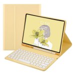 Royal Bailey Ts11 Funda Con Bluetooth Teclado Para Ipad Air5 10.9（2022)/ipad Air4 10.9（2020)/ipad Pro11
(2022/2021/2020/2018) Amarillo
