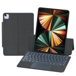 Royal Bailey J3129d Funda Con Bluetooth Teclado Para Ipad Air 13(2024)/ipad Pro 12.9(2022/2021/2020/2018) Gris