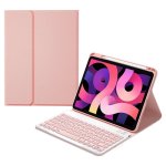 Royal Bailey Hf102 Funda Con Bluetooth Teclado Para Ipad 10.2(2021/2020/2019)/ipad Air 10.5/ipad Pro 10.5 Rosa