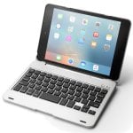 Royal Bailey F1+ Funda Con Bluetooth Teclado Para Ipad Mini 1/2/3/4/5 Plata Plata