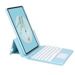 Royal Bailey Sy12c Funda Con Bluetooth Teclado Para Ipad 10.2(2021/2020/2019)/ipad Air 10.5/ipad Pro 10.5 Azul