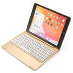 Royal Bailey F102b Funda Con Bluetooth Teclado Para Ipad 10.2(2021/2020/2019)/ipad Air 10.5/ipad Pro 10.5 Dorado