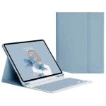 Royal Bailey Ps11-1 Funda Con Bluetooth Teclado Para Ipad Air 11(2024)/ipad Air 5 10.9(2022)/ipad Air 4 10.9(2020)/ipad Pro 11(2022/2021/2020/2018) Azul