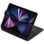 Royal Bailey Q8 Funda Con Bluetooth Teclado Para Ipad Air 11(2024)/ipad Air 5 10.9(2022)/ipad Air 4 10.9(2020)/ipad Pro 11(2022/2021/2020/2018) Negro