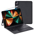 Royal Bailey J5022 Funda Con Bluetooth Teclado Para Ipad 10.2(2021/2020/2019)/ipad Air 10.5/ipad Pro 10.5 Negro