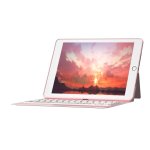 Royal Bailey T1082 Funda Con Bluetooth Teclado Para Ipad 10.2(2021/2020/2019)/ipad Air 10.5/ipad Pro 10.5 Rosa