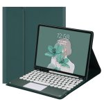 Royal Bailey Ty12c-1 Funda Con Bluetooth Teclado Para Ipad 10.2(2021/2020/2019)/ipad Air 10.5/ipad Pro 10.5 Verde