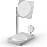 Cargador inalámbrico XtremeMac X-Station 3 en 1 gris con MagSafe y Qi
