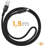 Cavo USB Avizar KBL-HL-LED-MICUSB 1,5 m Nylon Indicatore LED