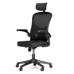 Chaise de bureau Naspaluro Ergonomique 2D Accoudoirs Repose-tete