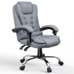 Chaise de bureau Naspaluro ergonomique avec accoudoirs