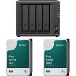 Disco duro NAS interno Synology 16 TB SATA DS425+ con 2 x 8 TB 3,5" Bundle