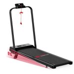 Cinta de correr HomeFitnessCode 4 en 1 plegable 2,5 HP pantalla LED 120 kg