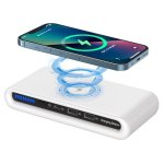 Stazione di Ricarica Qi 15W Dam Electronics USB-C e USB-A