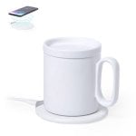Calentador de Tazas Dam Electronics con Cargador Inalámbrico 15W USB 350 ml