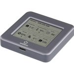 Caja SSD Renkforce M.2 NVMe Aluminio Gris con Display LCD integrado
