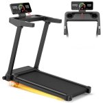 Cinta de correr plegable HomeFitnessCode 3 HP inclinación 10% velocidad 12 km/h