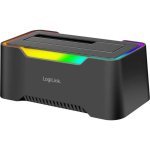 Dock Station LogiLink QP0035 USB-C 3.2 Gen 1 HDD SSD SATA RGB