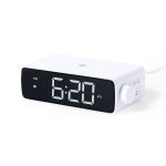 Multifunktionswecker Ladegerät Dam Electronics 10W Schnellladen 36 LED Licht regelbar USB-C