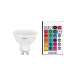 Luminaria LED Osram STAR+ RGBW regulavel GU10 4,2W 250 lm