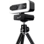 Webcam Genius FaceCam Light Full HD 1920x1080 USB-C con LED y micrófono